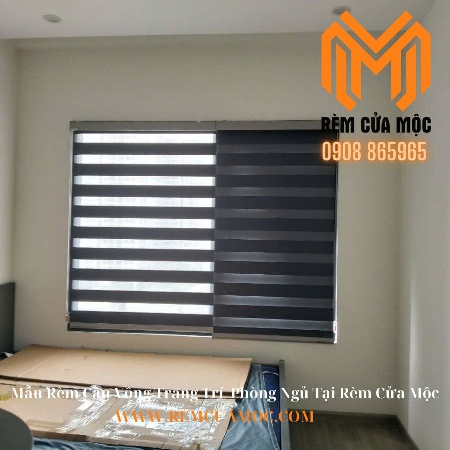 Mẫu Rèm Cầu Vồng Trang Trí Phòng Ngủ Tại Rèm Cửa Mộc rem-cau-vong-phong-ngu