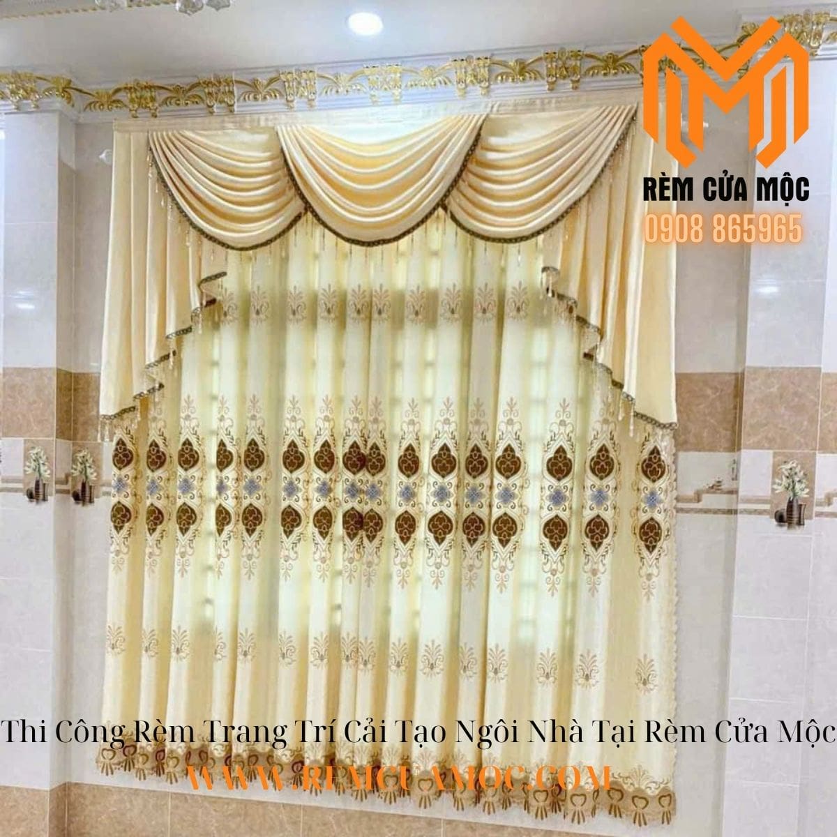 Thi Công Rèm Trang Trí Cải Tạo Ngôi Nhà Tại Rèm Cửa Mộc rem-cua-so-dep