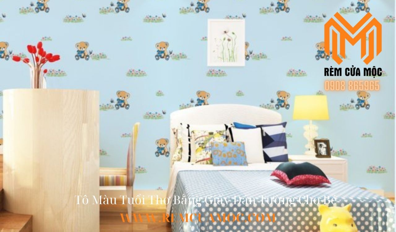 giay-dan-tuong-cho-be