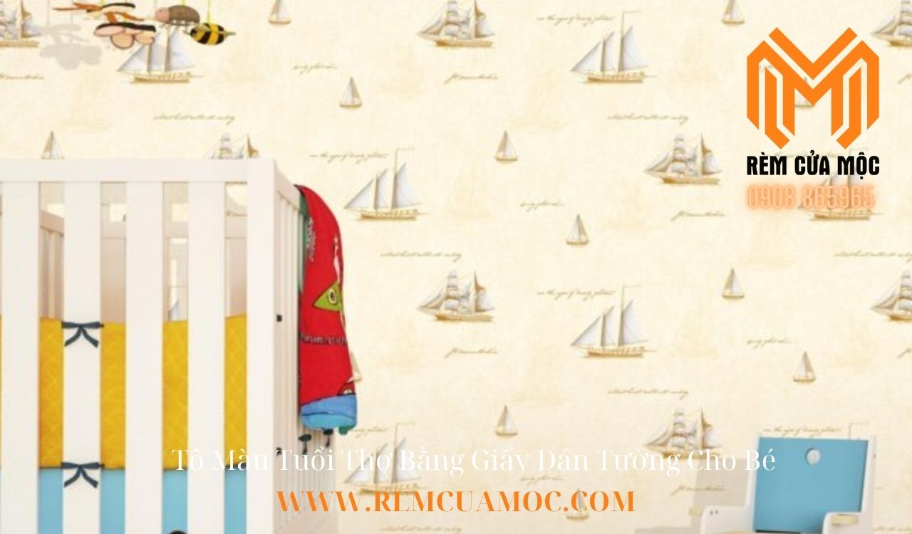 giay-dan-tuong-cho-be